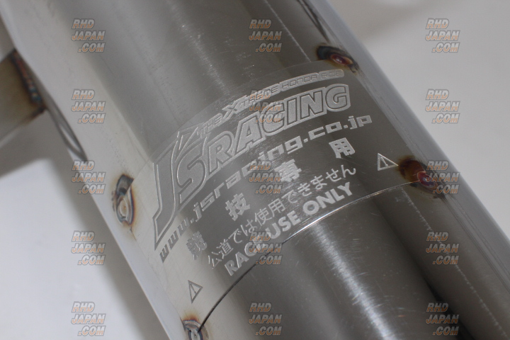 J's Racing Titanium Exhaust System Center Pipe FX-PRO 50R Silencer