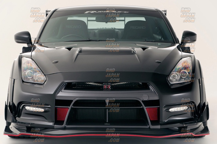 Varis R35 Gt R Kit Varis '17 Version 2 Ultimate Front Bumper and Wide Under Lip Spoiler ...