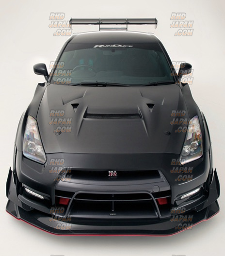 Varis R35 Gt R Kit Varis '17 Version 2 Ultimate Front Bumper and Wide Under Lip Spoiler ...