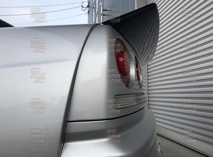 URAS Suichokubiyoku Rear Trunk Spoiler 30° Type - ER34 4 Door 