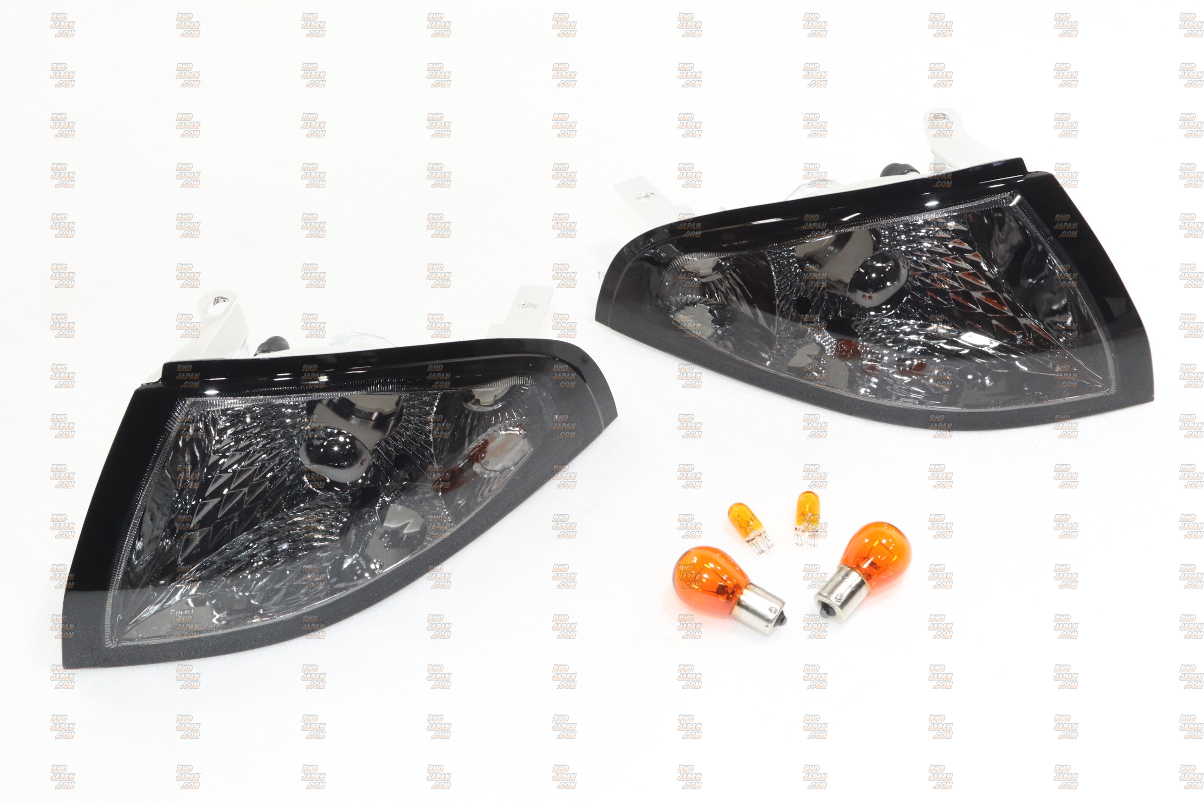 Colin Project Crystal Corner Lamp Set Smoke - R32