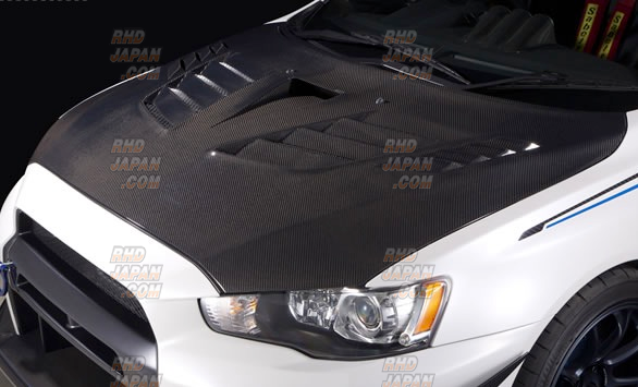 Varis Cooling Bonnet Hood Ver. 2 System 2 Carbon Fiber - CZ4A 