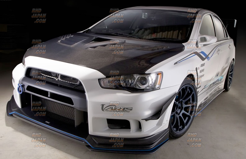 Varis Cooling Bonnet Hood Ver. 2 System 2 Carbon Fiber - CZ4A