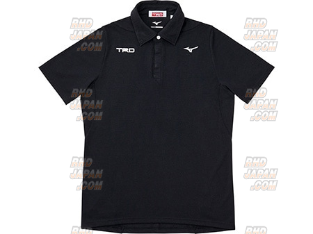 TRD TRDxMIZUNO Polo Shirt Black - M