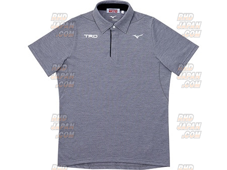 TRD TRDxMIZUNO Polo Shirt Gray - L