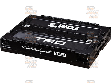 TRD TRDxTOM'S Folding Container Box - Black Medium 20L - RHDJapan