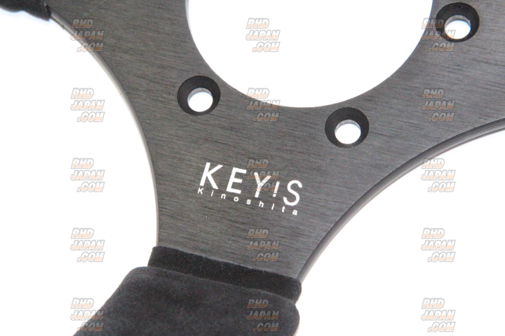 KEY`S Racing Steering Wheel Semi Deep D-Shape Type