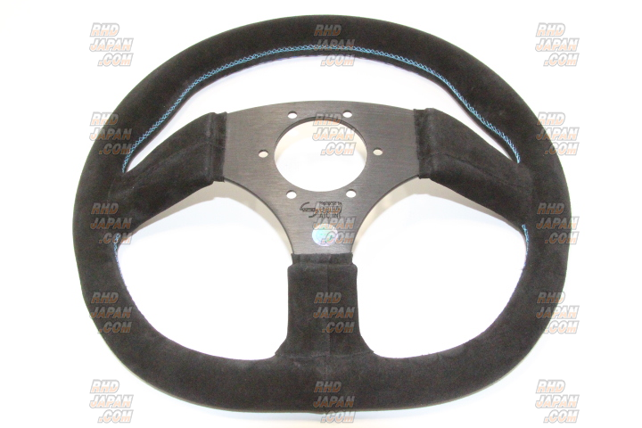 KEY`S Racing Steering Wheel Semi Deep D-Shape Type
