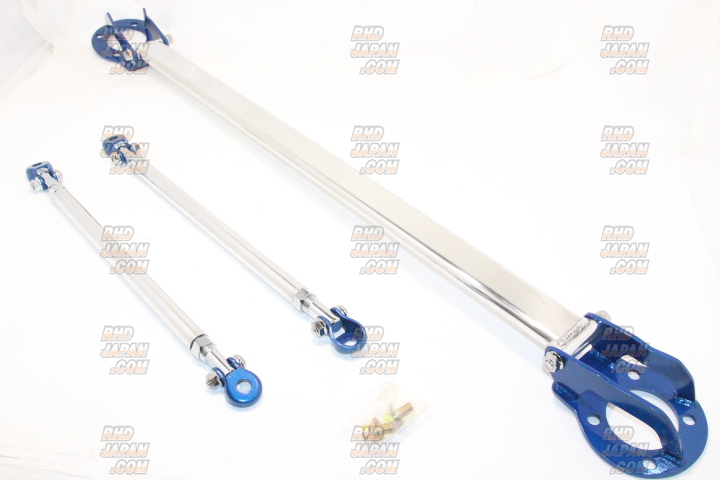 ZEP RACING 3-Point Strut Tower Bar Kit Rear - Starlet EP82 EP91