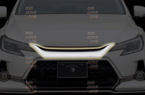 Rowen Mask Rowen Front Mask Grill Carbon Fiber - GRX130 GRX133 G's GR - RHDJapan