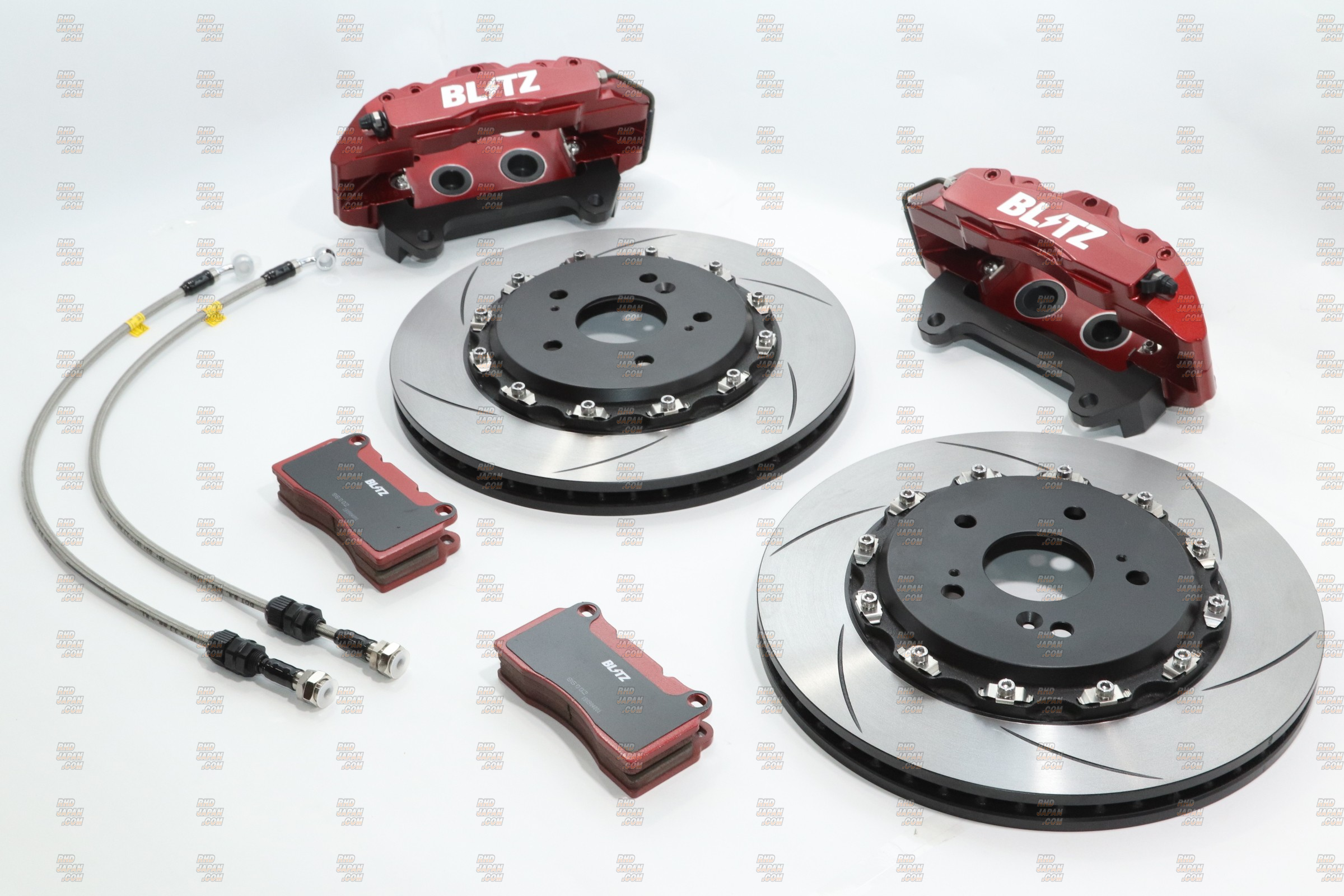 Blitz Big Caliper Brake Kit II 4Pot Racing Front - Civic FC1 FL1 FL4 FK7