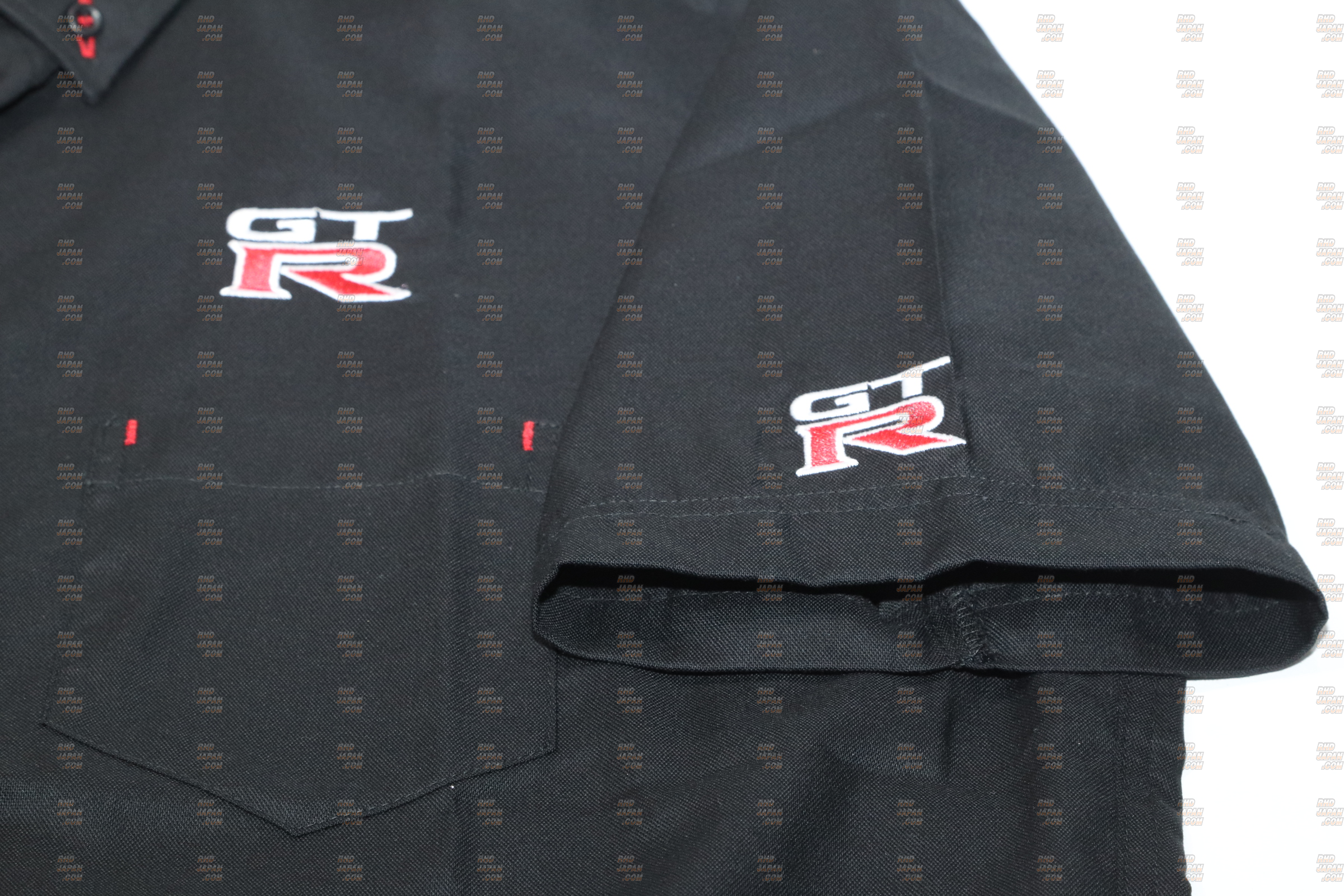 Nismo GT-R Button Down Shirt Short Sleeve - LL - RHDJapan