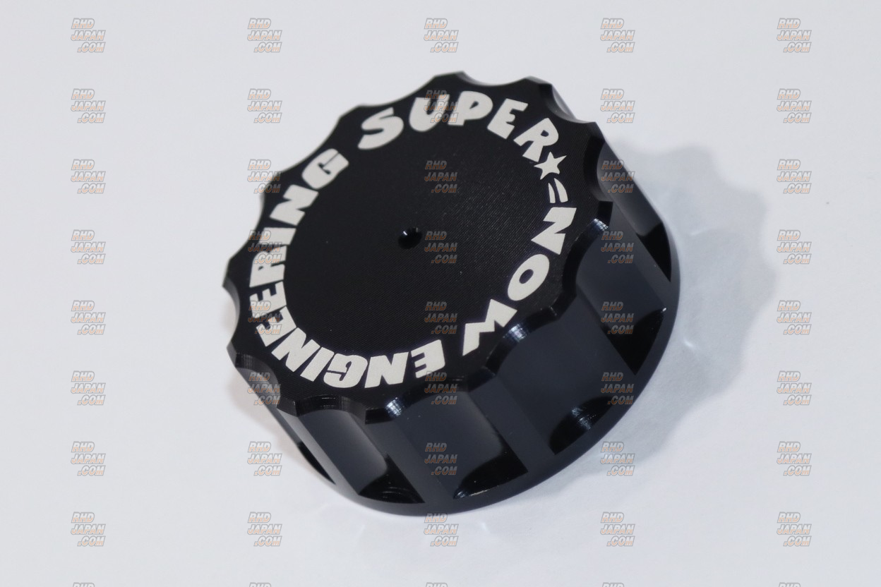 Super Now Brake Fluid Cap Black - FC3C FC3S FD3S SA22C