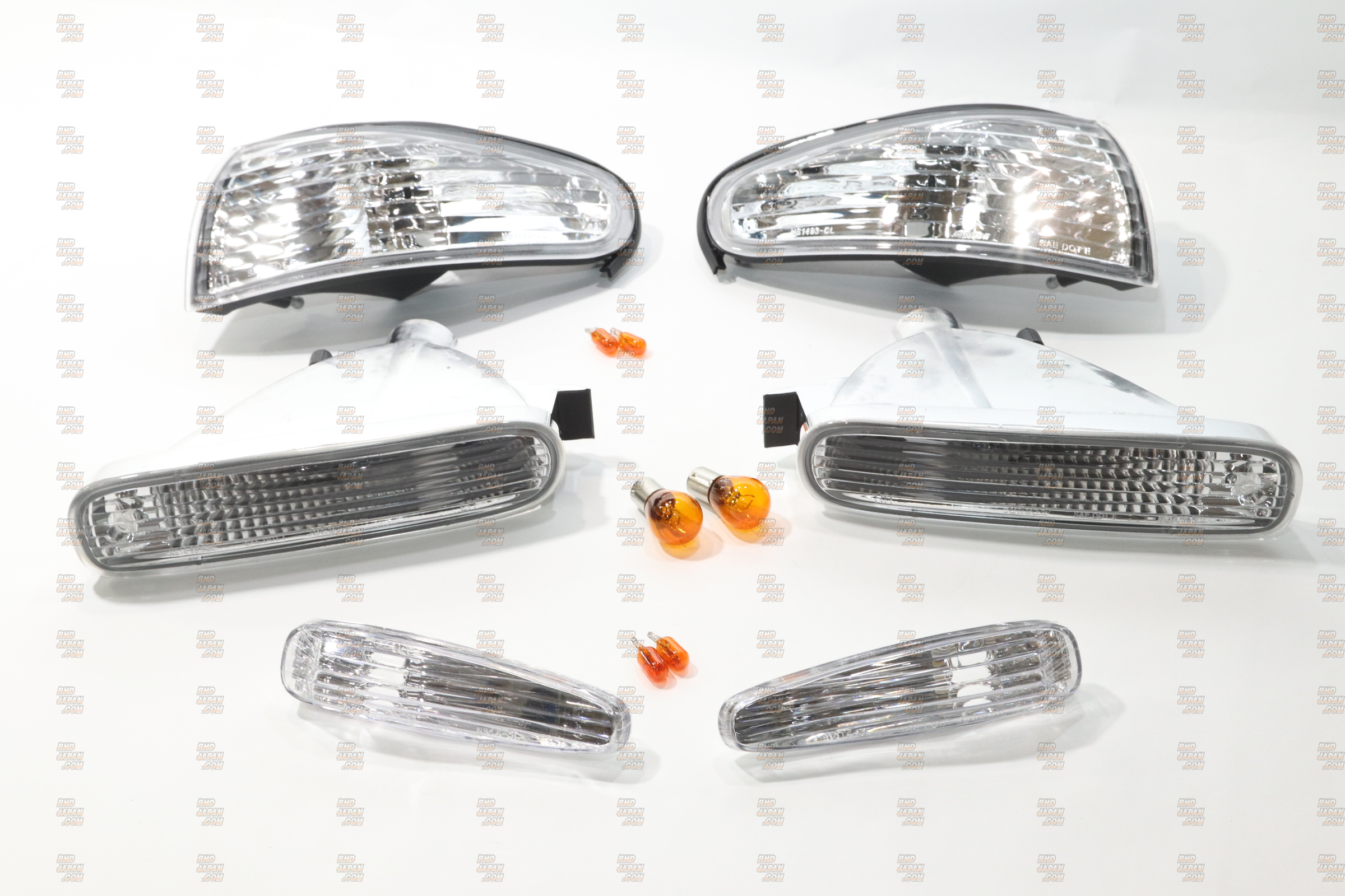 s14 シルビア 後期 純正ヘッドライト 左右セット