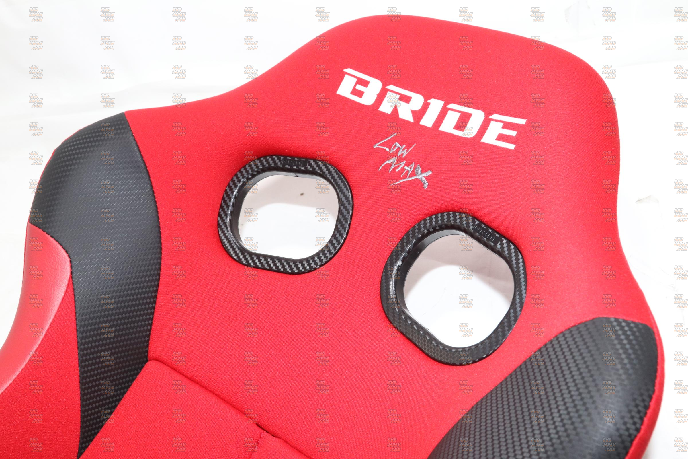 BRIDE ZETA IV Low Max Full Bucket Seat - Red Carbon Shell - RHDJapan