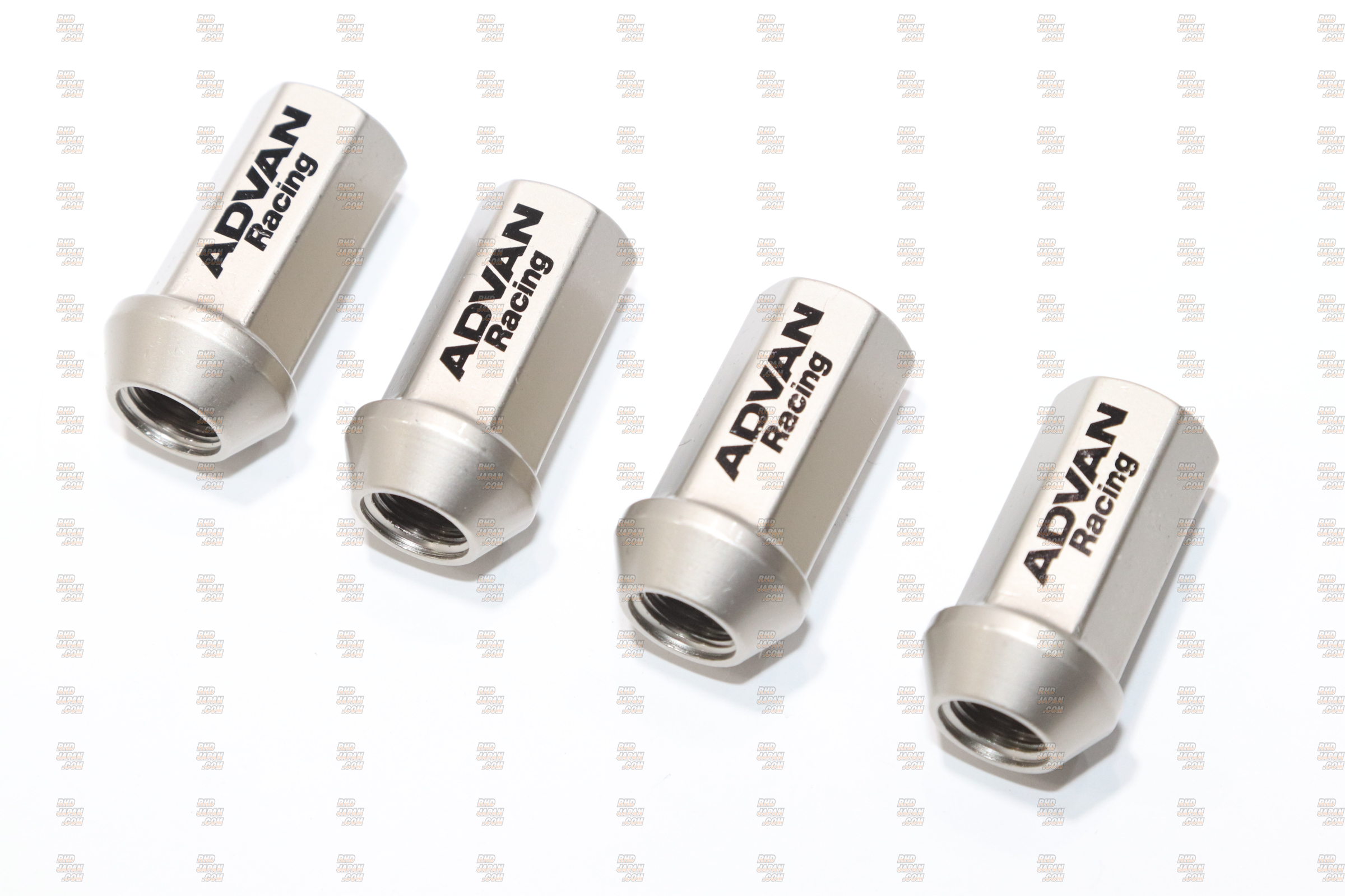 Advan Racing 17 HEX 40mm Racing Nut Set Champagne Gold - M12X1.25 