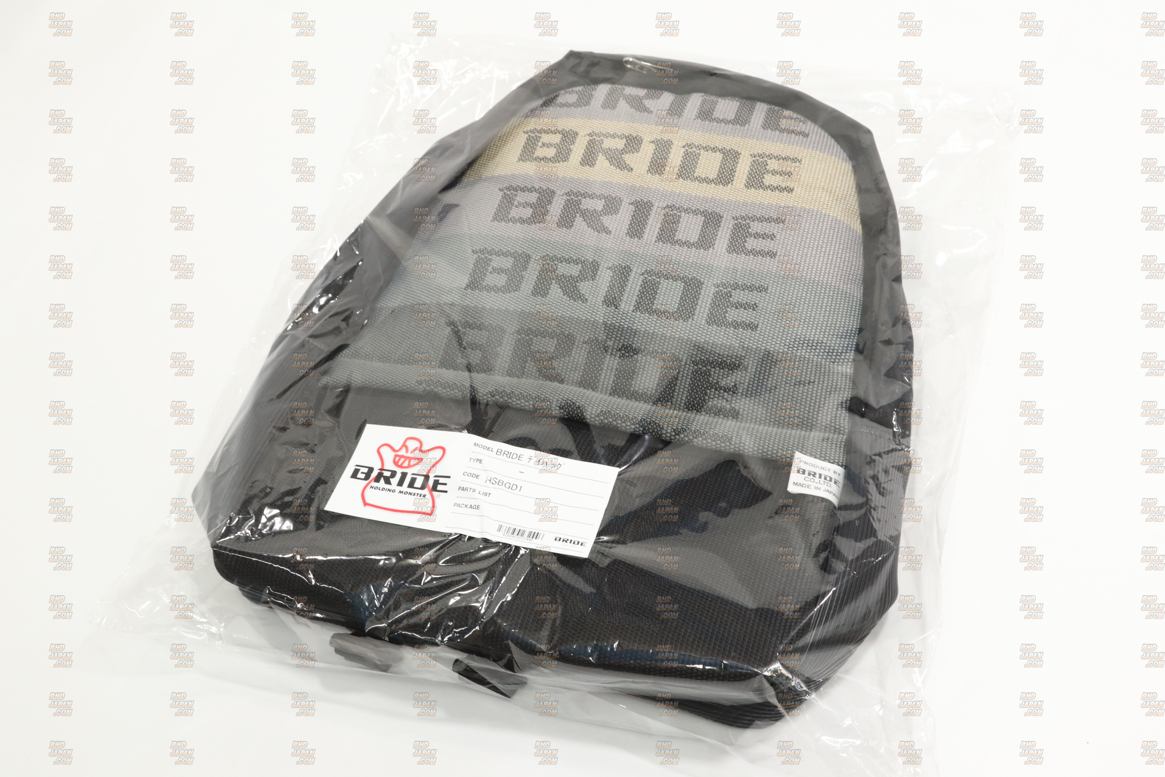 BRIDE Day Bag Back Pack Ruck Sack - Gradation Logo - RHDJapan