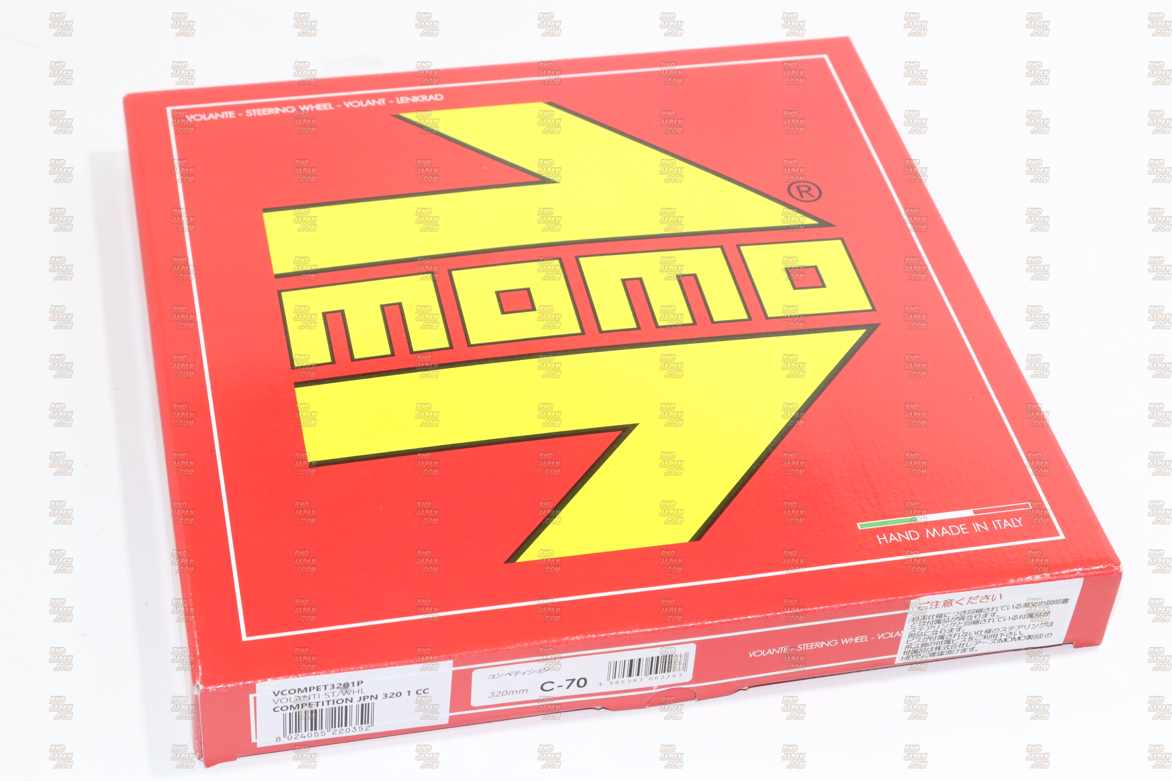 momoさま１箱 MOMO Competition Steering Wheel 320mm - Black - RHDJapan