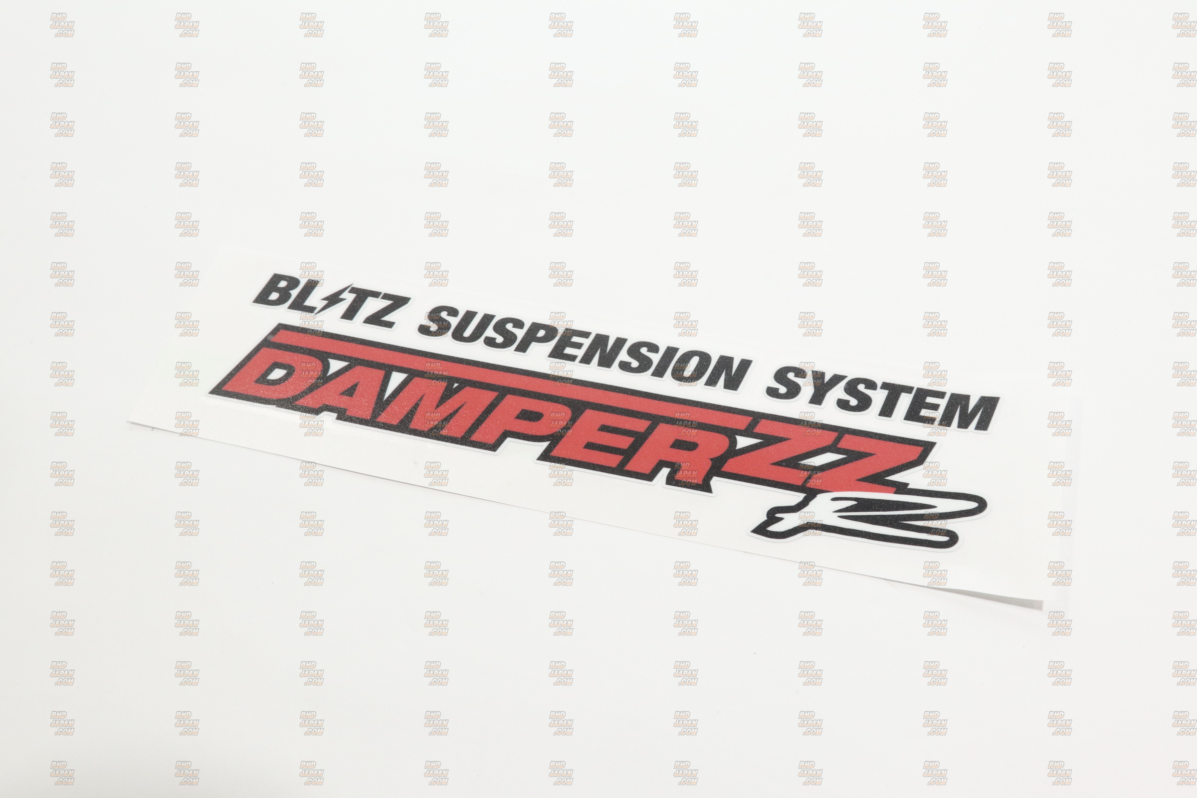 Blitz Logo Damper ZZ-R Logo Sticker - RHDJapan