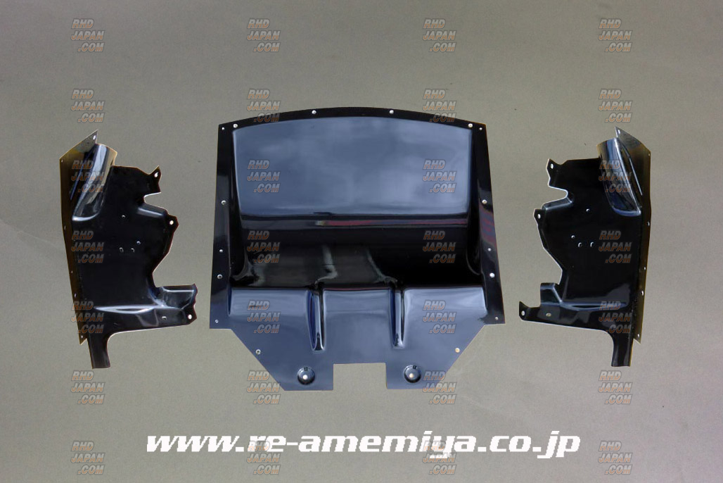 RE-Amemiya Front Under Sweep Side Panel Set - RX-8 SE3P - RHDJapan