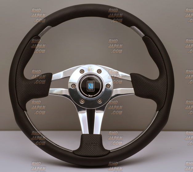 NARDI 75th Anniversary Line 4 Metal Steering Wheel - 350mm - RHDJapan