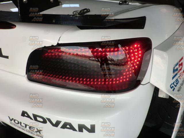 Car Shop GLOW Custom LED Tail Lights Clear Version 1 Flowing Turn Signal - S2000 AP1 AP2