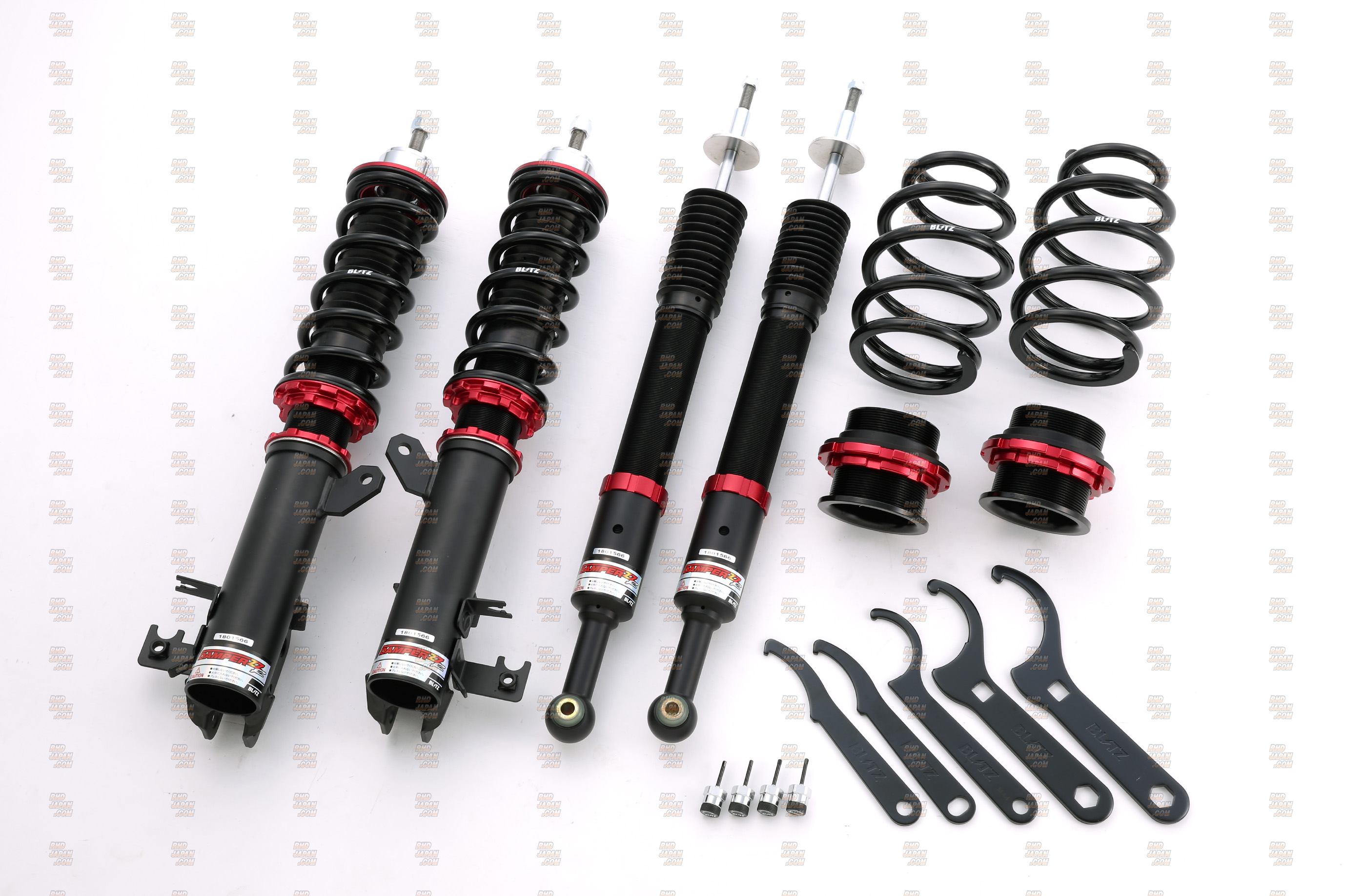 ZN6 86 BRZ BLITZ DAMPER ZZR フロント 2本 Blitz Damper ZZ-R Coilover Suspension - Insight ZE2 ZE3 - RHDJapan