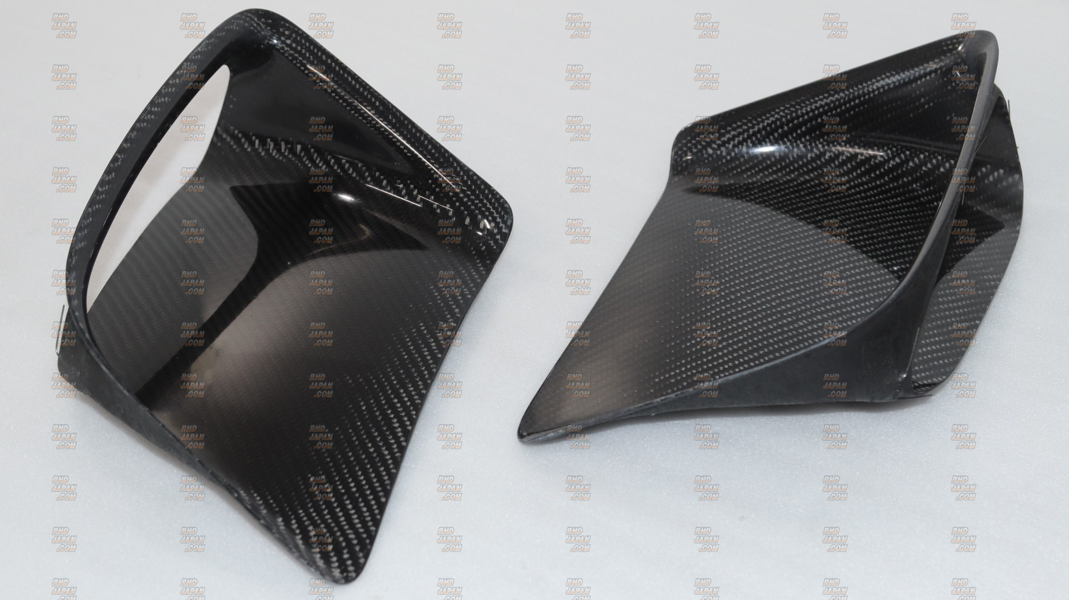i's impact Rear Side Air Duct Set Carbon Fiber - NSX NA1 NA2