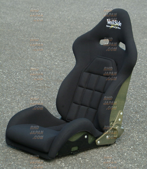Veilside VS D-1R Reclining Racing Seat Black - Carbon Kevlar