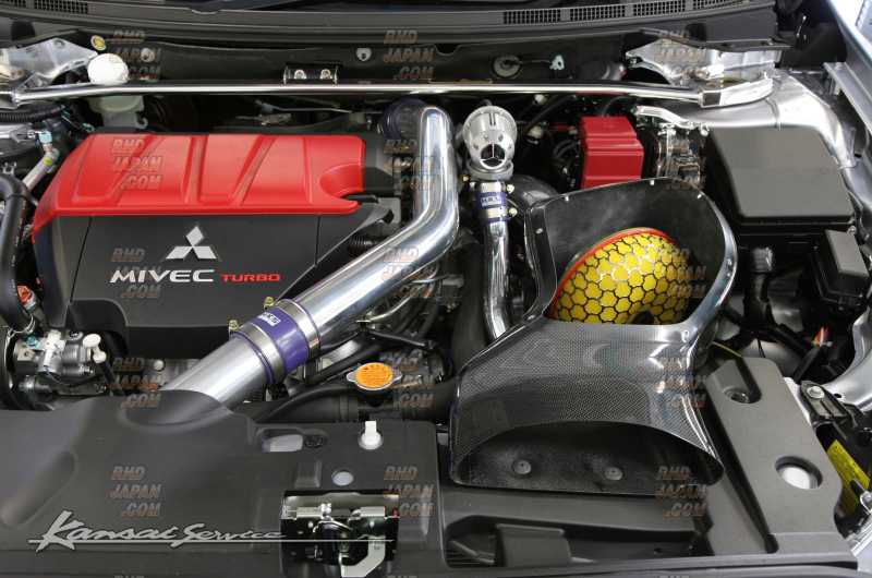 Kansai Service Carbon Air Duct & Racing Suction Kit - Lancer
