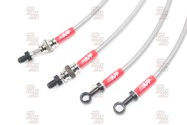 Project μ プロジェクトミュー ブレーキライン (ステン/クリア) ランサーエボリューション CN9A BLM-003BC トラスト企画 (837221991 | プロジェクト ミュー(Project μ) テフロンブレーキライン