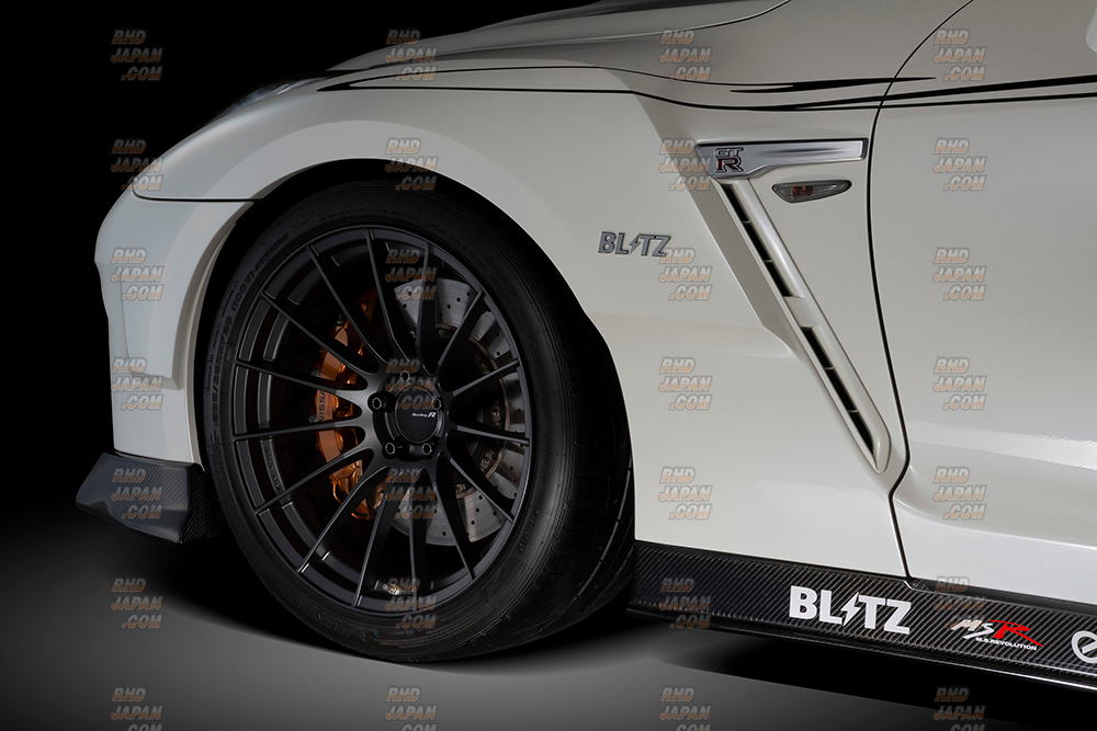 Blitz Aero Speed R-Concept Front Fender Set FRP - GT-R R35 MY16