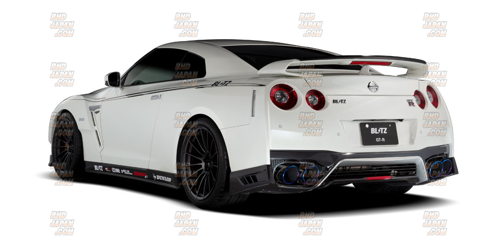 Blitz Aero Speed R-Concept Front Fender Set FRP - GT-R R35 MY16