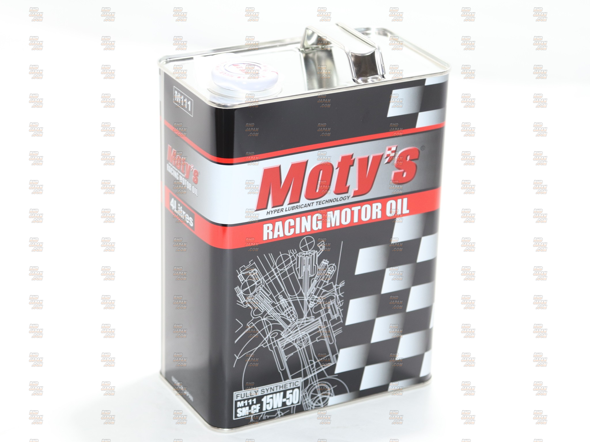 Moty's High Performance Engine Oil M111 - 15w-50 4L - RHDJapan