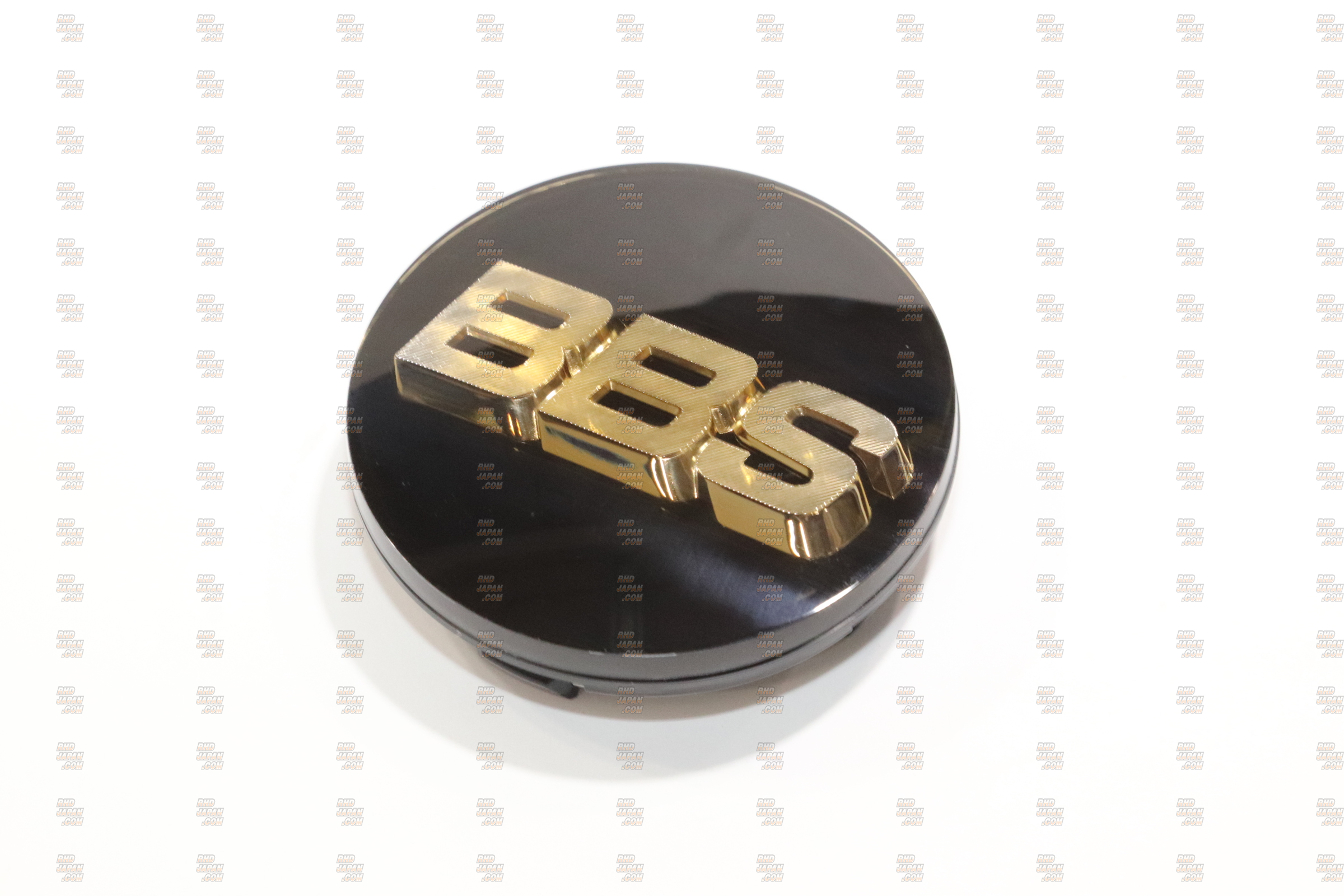 BBS様確認用 BBS Japan Wheel Center Cap Emblem - Black 76.6mm with Ring - RHDJapan