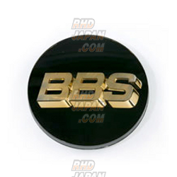 BBS様確認用 BBS Japan Wheel Center Cap Emblem - Black 76.6mm with Ring - RHDJapan