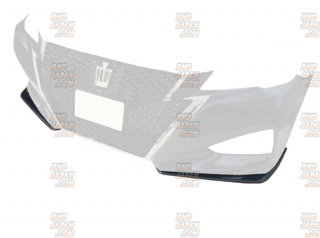 Aero Workz Front Side Lip Spoiler FS Set Carbon Fiber - ASR210