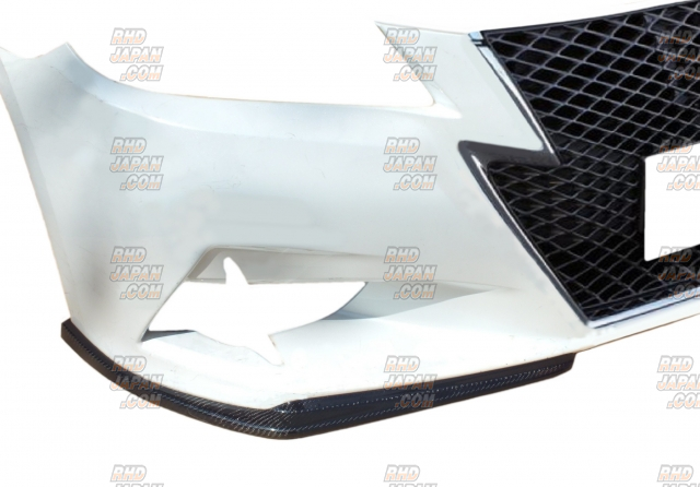 Aero Workz Front Side Lip Spoiler FS Set Carbon Fiber - Crown