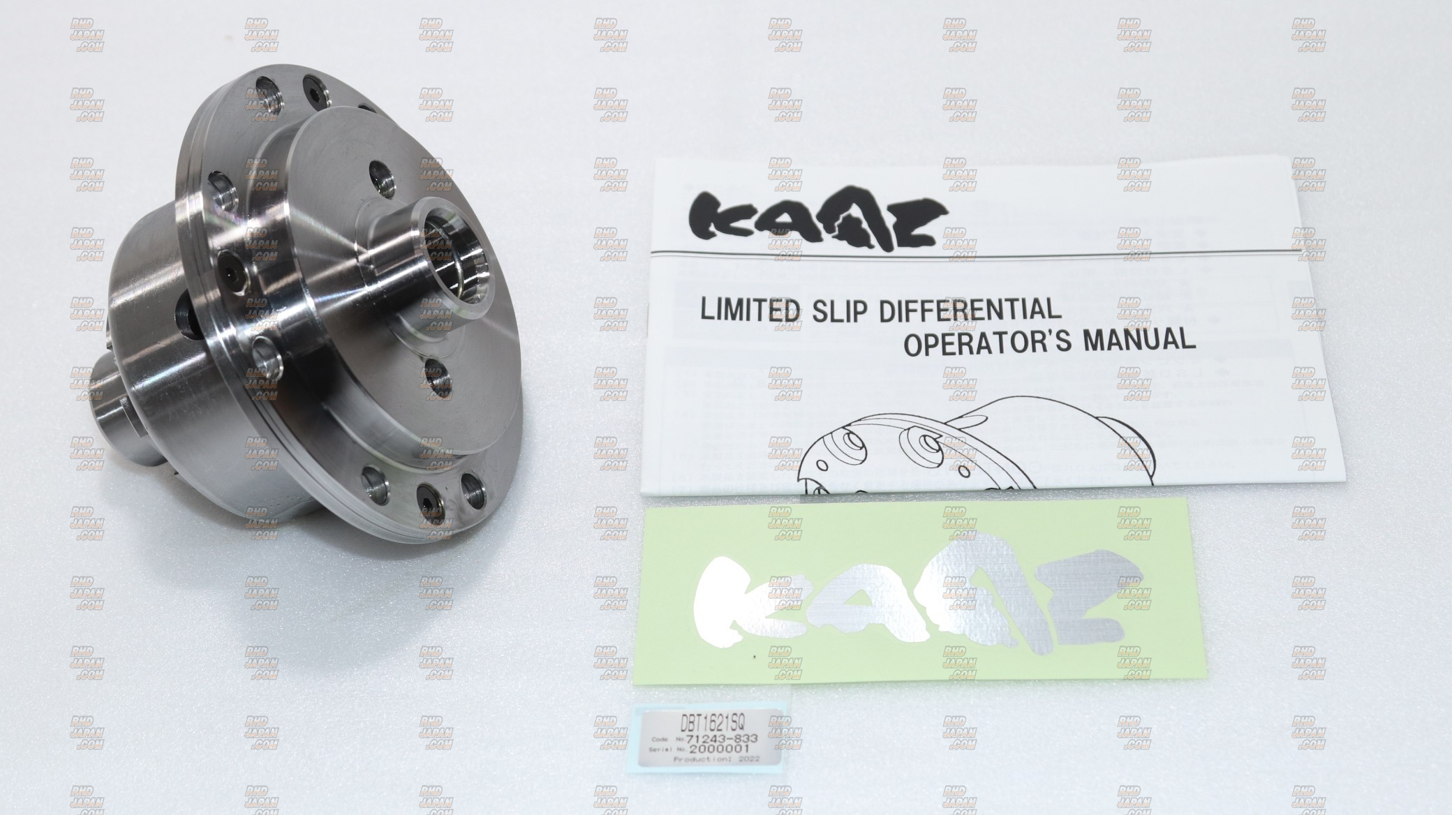 ［２本セット②］ カーツ（KAAZ） LSD スーパーQ 1.5Way フロント用 スプリンタートレノ