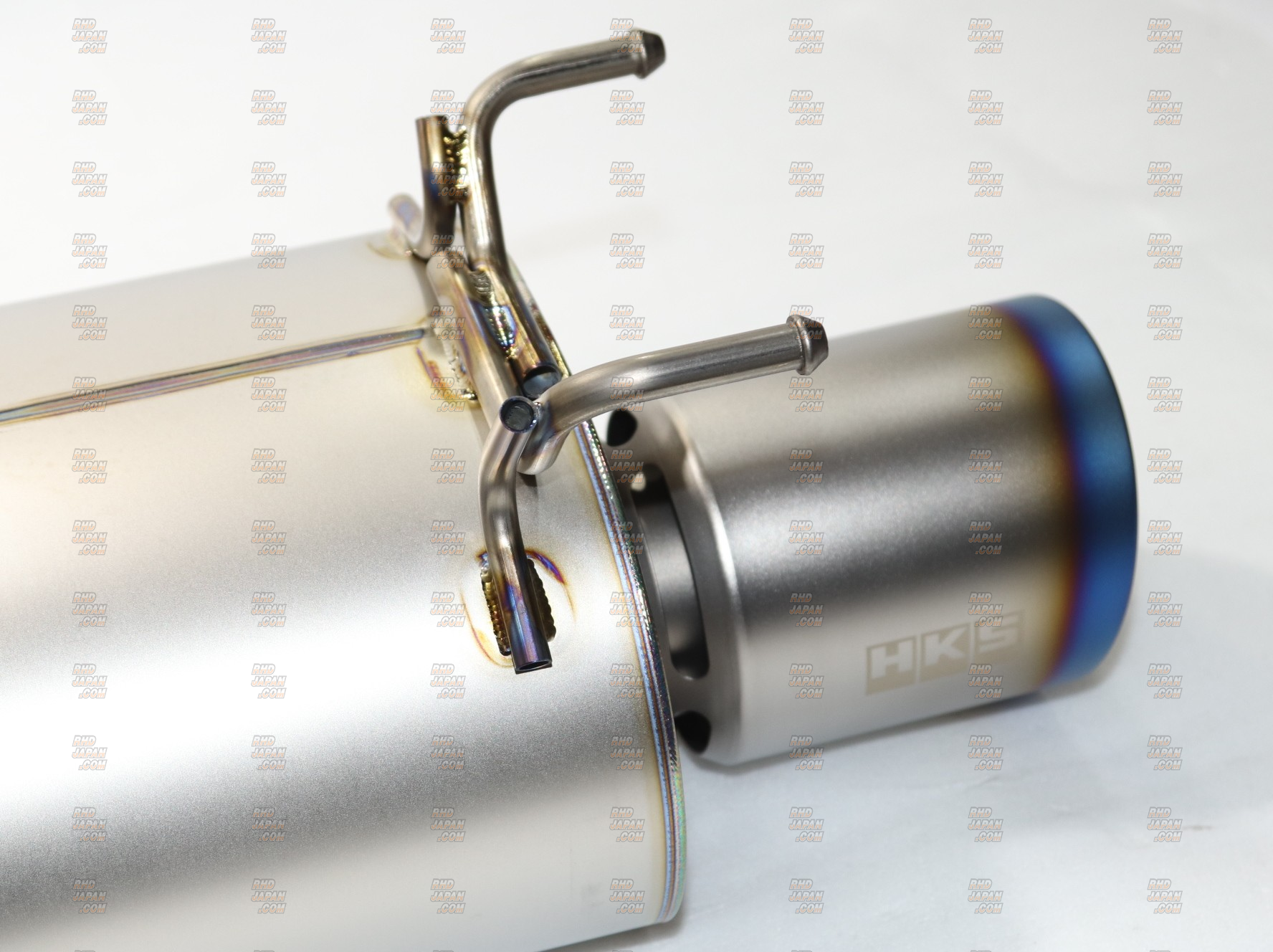 HKS Super Turbo Muffler Ti Titanium - BNR32 - RHDJapan