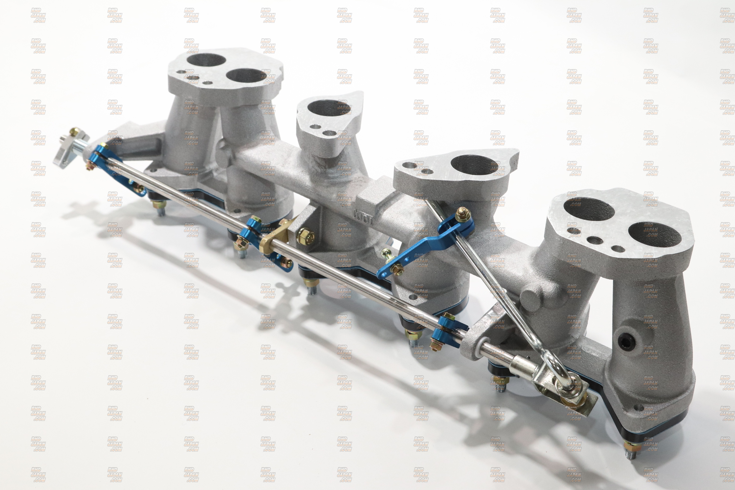 L型 ワンオフ ステンレス バックプレート L28 L20 L26 日産 Harada Shoukai Intake Manifold Kit L-Type - L6 L20 L24 L26 L28 Rod