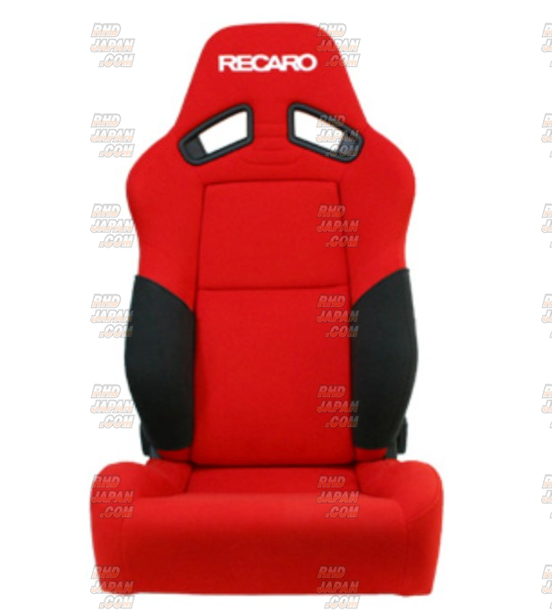 7-Wood Recaro Seat Backrest Side Cover Set - SR-7 SR-7F Red - RHDJapan 7-Wood Recaro Seat Backrest Side Cover Set - SR-7 SR-7F Red - RHDJapan