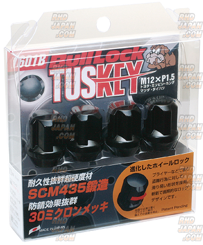 Kyo-Ei BullLock Tuskey Lock Nut Set Closed Type 19/21HEX M12×P1.5