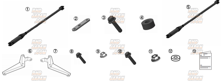 TRD Performance Damper Set - Alphard AGH35W Vellfire AGH30W TRD Performance Damper Set - Alphard AGH35W Vellfire AGH30W