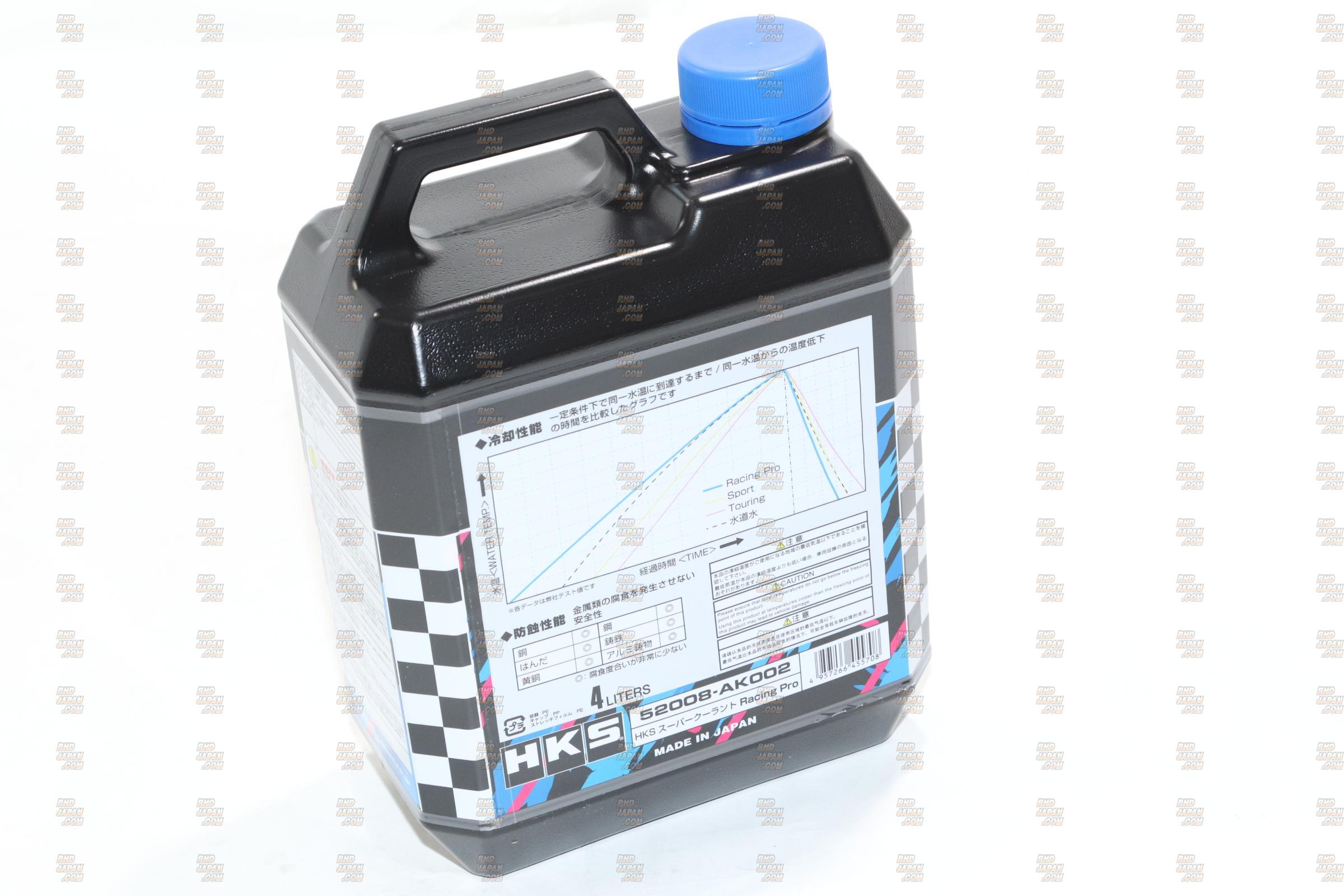 HKS Super Coolant - Racing Pro 4L x 4 - RHDJapan HKS Super Coolant - Racing Pro 4L x 4 - RHDJapan