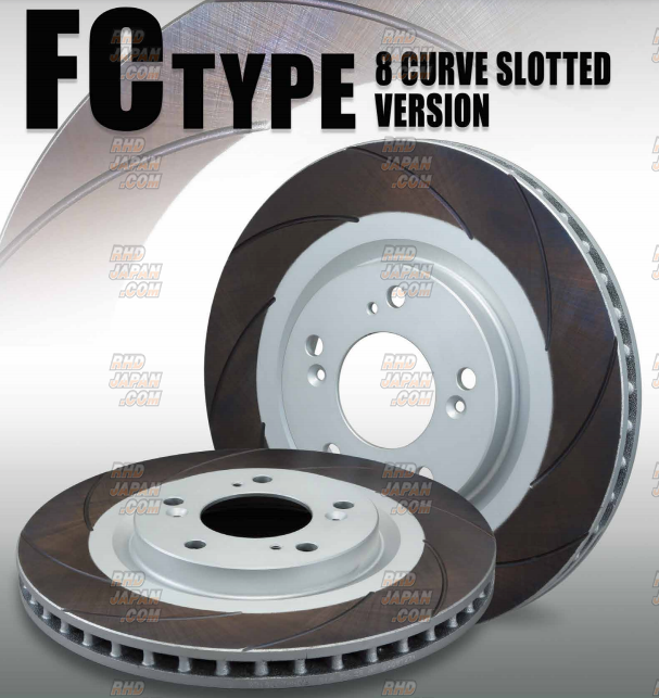 Dixcel Brake Rotor Set FC Type Front Standard Finish - Swift Sport