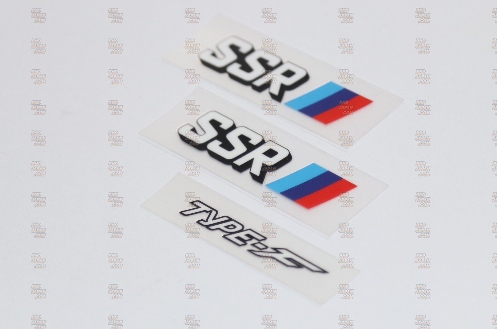 Ssr Sticker SSR Wheel Repair Sticker Set - SSR Type- F - RHDJapan