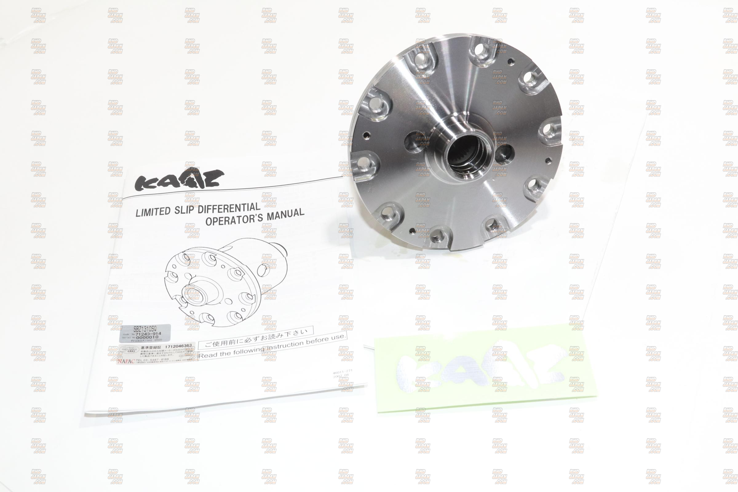 Kaaz LSD Limited Slip Differential Super Q 1.5-Way With LSD Oil