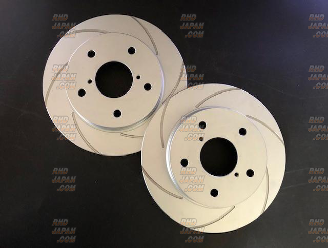 Tryforce Curving Slit Brake Rotor Set Front - Swift Sport ZC33S