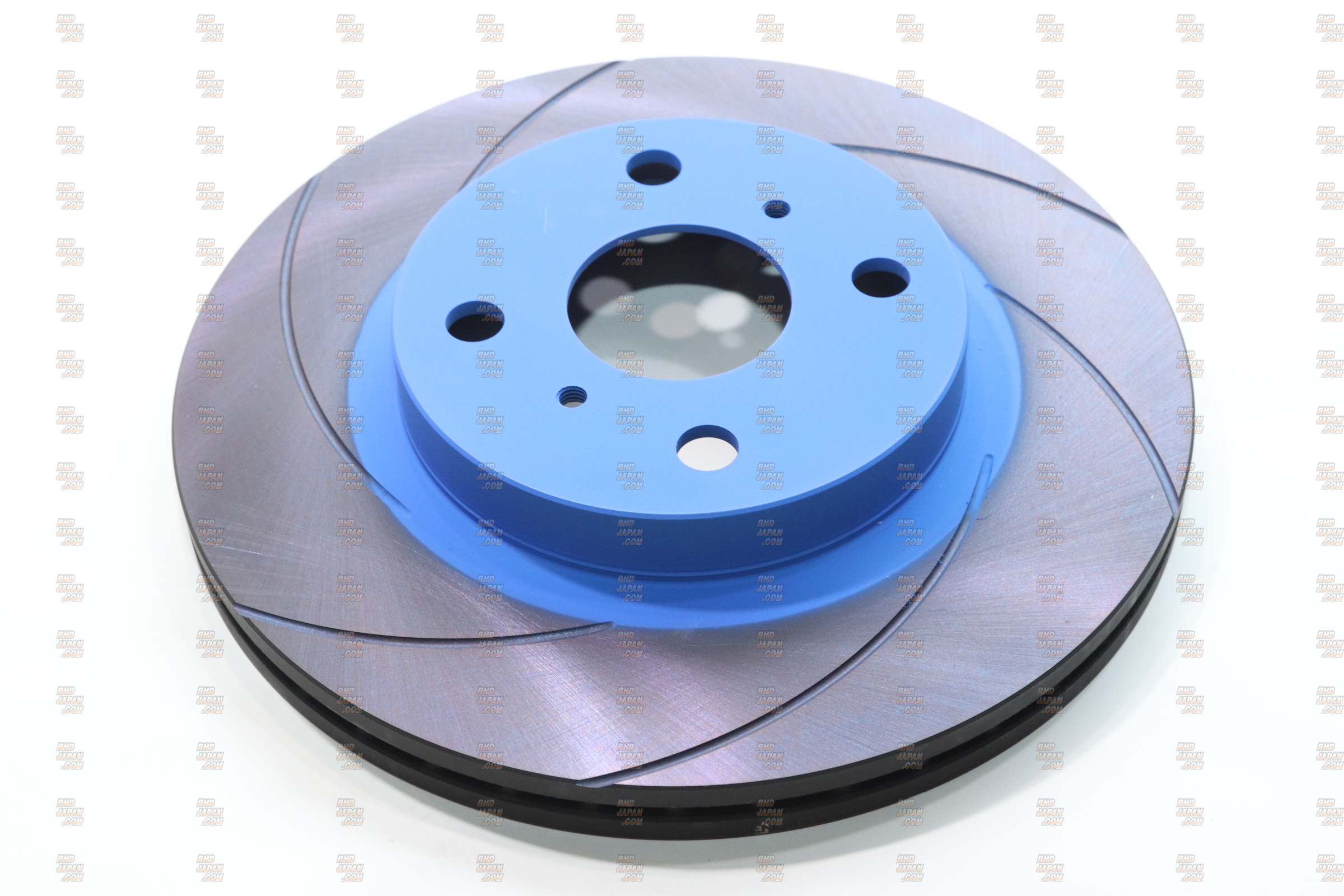 Endless Curving Slit Brake Rotor Front Option Black Right - ZZW30 ...